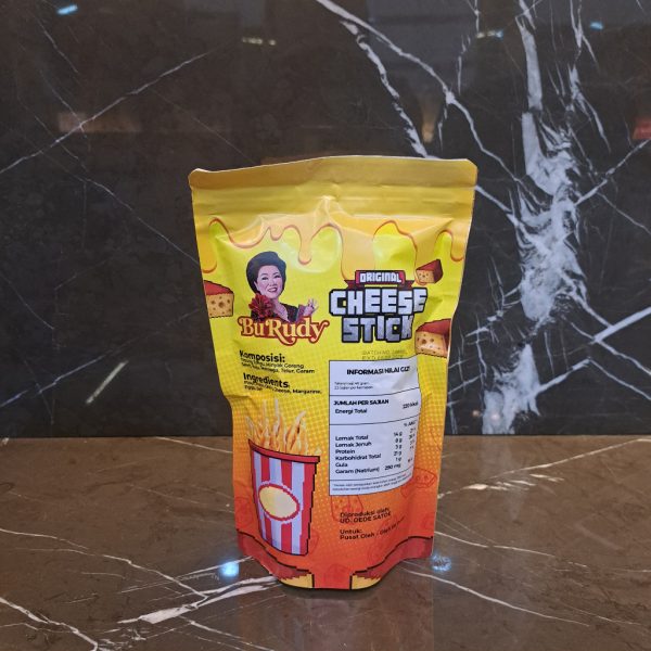 NEW Original Cheese Stick Bu Rudy Kemasan Pouch 200gr - Gambar 4