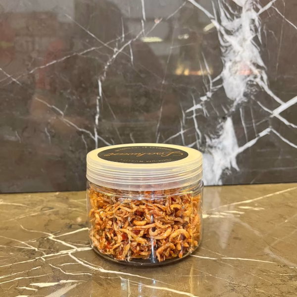 Teri Balado Lisahwan Original 100gr – Teri Nasi Pedas Kering – Lauk Instan Praktis - Gambar 5