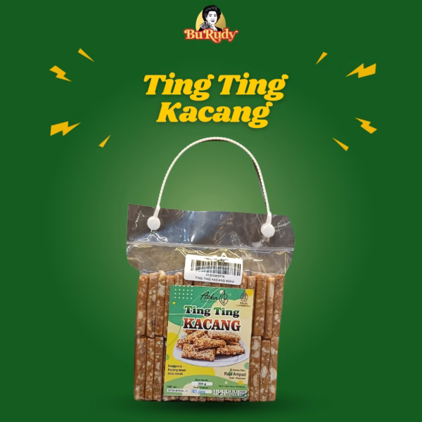 Ting-Ting Kacang Azka Barokah 200g Oleh-Oleh Dari Surabaya