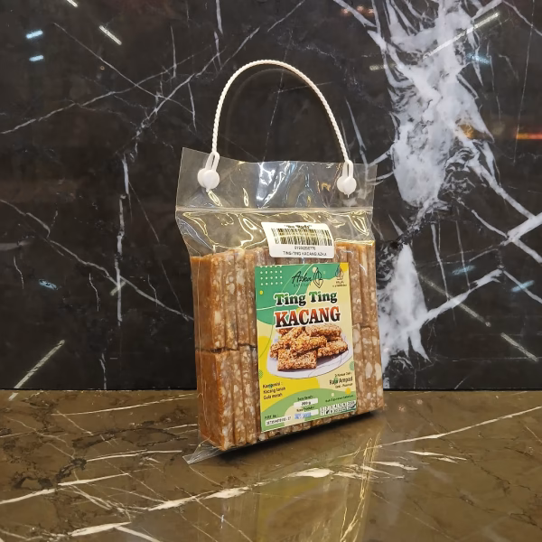 Ting-Ting Kacang Azka Barokah 200g Oleh-Oleh Dari Surabaya - Gambar 3