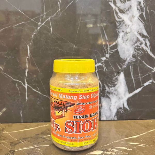Terasi Udang Ny. Siok Matang / Terasi Matang Siap Pakai  – Bumbu Masakan Khas Indonesia - Gambar 2