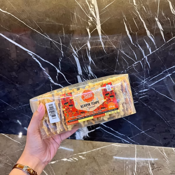 Rohani Keripik Tempe – Keripik Tempe Spesial Asli | Camilan Renyah Gurih 250gr - Gambar 4