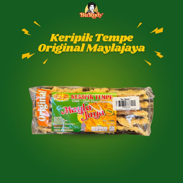 Keripik Tempe Original Maylajaya – Camilan Renyah & Gurih dari Tempe Pilihan200gr