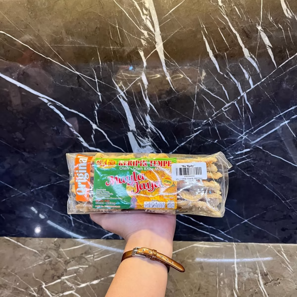 Keripik Tempe Original Maylajaya – Camilan Renyah & Gurih dari Tempe Pilihan200gr - Gambar 4