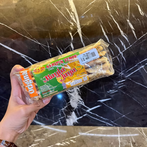 Keripik Tempe Original Maylajaya – Camilan Renyah & Gurih dari Tempe Pilihan200gr - Gambar 5