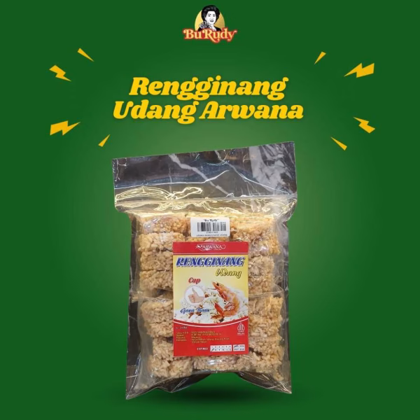 Arwana Rengginang Udang Cap Gaya Baru