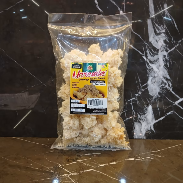 Rengginang Rasa Bawang Nikmat Crunchy 165g - Gambar 2